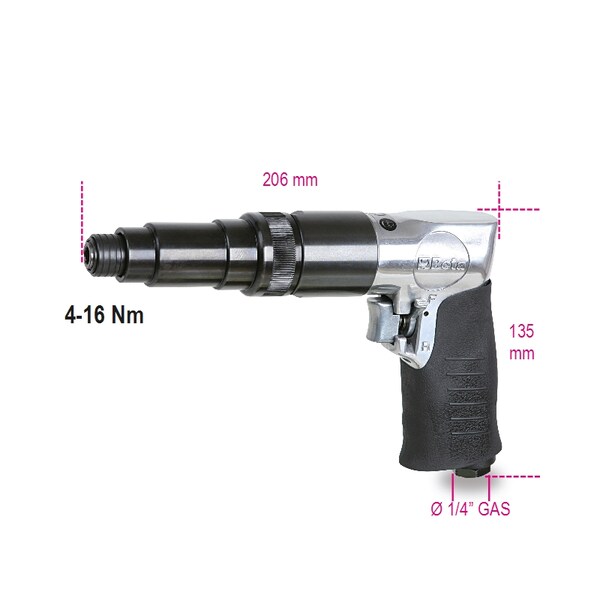 Beta Tools Reversible Air Screwdriver 19350045